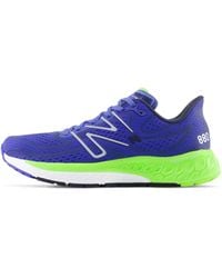 New Balance - Fresh Foam X 880v13 Running Shoe Blue/pixel Green/eclipse 11.5 - Lyst