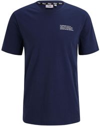 Fila - Borne Regular Graphic T-Shirt - Lyst