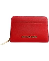 Michael Kors - Jet Set Travel Medium Zip Around Card Case - Lyst