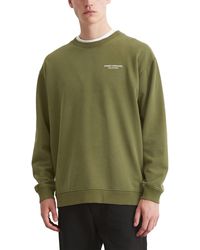 Marc O' Polo - Denim Sweatshirt aus Bio-Baumwolle Relaxed Fit - Lyst