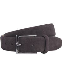 Hackett - Suede Feather Edge Belt - Lyst