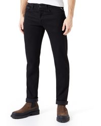 Replay - Jeans Grover Straight-Fit mit Stretch - Lyst