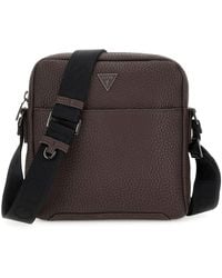 Guess - Torino Double Zip XBody With Vertikal Zip Black - Lyst