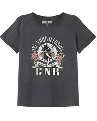 Springfield - Camiseta Gris XS - Lyst