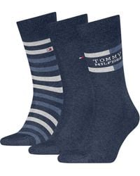 Tommy Hilfiger - TH MEN SOCK 3P GIFTBOX TOMMY STRIPE - Lyst