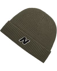 New Balance - , , Fall And Winter Watchman Beanies, Warm Beanies, One Size Fits Most Adults, Dark Olivine - Lyst