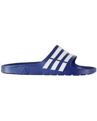 adidas Duramo Slide - Bleu