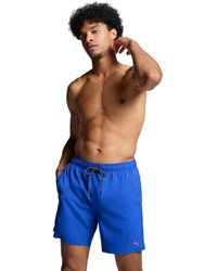 PUMA - Medium Length Swim Board Shorts - Lyst