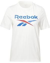 Reebok - T-shirt Merk Model Ri Bl Tee - Lyst
