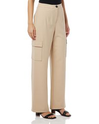 Vero Moda - Vmmayra Mr Wide Ankle Cotton Pant Noos - Lyst