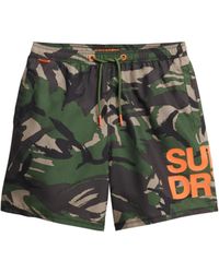 Superdry - Maillot de Bains Sportswear Logo 17 Swim qx1 Para Camo L - Lyst