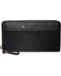Pepe Jeans - Morgan Wallet With Card Holder Black 19.5x10x2cm Polyester And Pu By Joumma Bags - Lyst