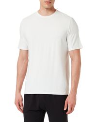 Calvin Klein - T-shirt Uomo iche Corte S/S Crew Neck Elasticizzata - Lyst