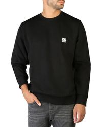 DIESEL - S Crew Sweatshirt Sweater T Shirt Top Jumper Pullover Long Sleeve Neck Black 9xx M - Lyst