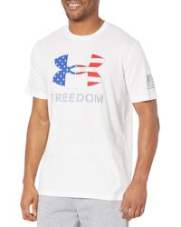 Under Armour - Standard New Freedom Logo T-shirt, - Lyst