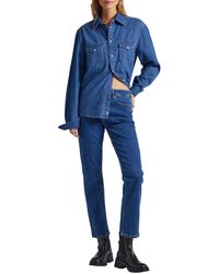 Pepe Jeans - Mary, Jeans Donna, Blu - Lyst
