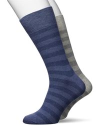 FALKE - Esprit Socken Mesh Stripe 2-Pack Biologische Baumwolle halbhoch mit Muster gestreift 2 Paar - Lyst