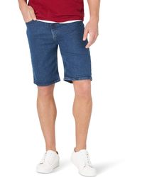 Wrangler - Jeans Corti Classici con Cinque Tasche dalla vestibilità Comoda Pantalocini Denim - Lyst