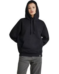G-Star RAW - Essential Loose Sweater Hooded Sweatshirt - Lyst