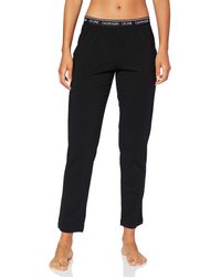 Calvin Klein Sleep Pant Pantaloni Pigiama - Nero