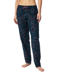 Schiesser - Schlafhose lang Baumwolle Stretch Single-Jersey-Qualität Gemustert-Mix + Relax Pyjamaunterteil - Lyst