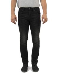 DIESEL - Thommer Jeans Men Black - Uk 29 (us 29/32) - Slim Jeans - Lyst