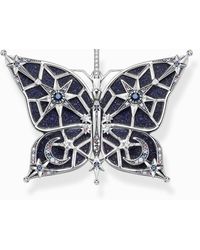 Thomas Sabo - Sabo Anhänger Schmetterling Stern und Mond aus 925 Sterlingsilber - Lyst