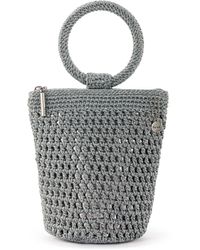 The Sak - Ayla Ring Handle Pouch In Crochet - Lyst