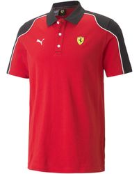 PUMA - Scuderia Ferrari Poloshirt - Lyst