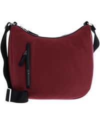 Mandarina Duck - Schultertasche Hunter Hobo Bag Grape dunkelrot - Lyst
