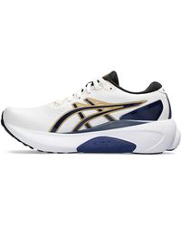Asics - Kayano 30 Running Shoes White Silver - Lyst
