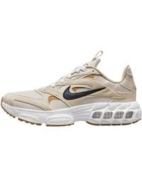 Nike - Dv1129-100 Zoom Air Fire Sneaker Female Lt Orewood Brn/obsidian-sanddrift Uk 8 - Lyst