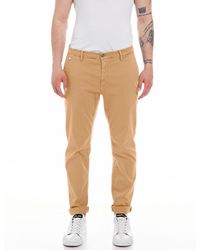 Replay - M9722a Benni Hyperchino Color Xlite Jeans Chino - Lyst
