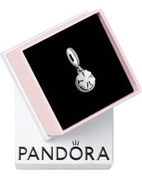 PANDORA - Protective Hamsa Hand Dangle Charm - Lyst