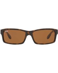 Ray-Ban - Sunglasses Man Rb4151 - Tortoise Frame Brown Lenses 59-17 - Lyst
