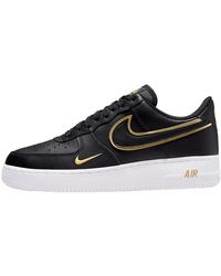 Nike Leather Air Force 1 Mid 07 in White (Black) for Men - Save 85% - Lyst