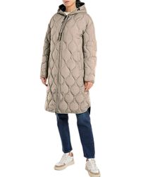 Replay - W7801 Fine Dull Poly Coat - Lyst