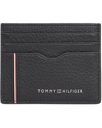 Tommy Hilfiger - Cartera Hombre Corp Holder de piel - Lyst