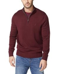 Nautica - Sweat zippé pour - Lyst