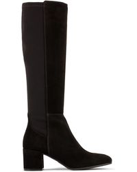clarks boots knee high