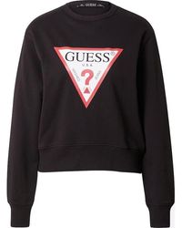 Guess - Sweatshirt W2yq16 Kba10 Jblk Size S - Lyst