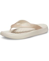 Crocs™ - Getaway Glitter Flip - Lyst
