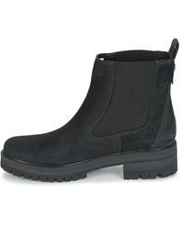 Timberland - Courmayeur Valley A1J66 Chelsea Boot Black Nubuck-Black-8 Size 8 - Lyst