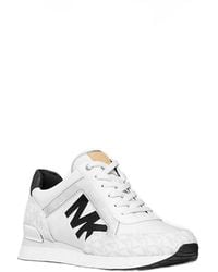 Michael Kors - Maddy Sneaker mit zweifarbigem Logo - Lyst