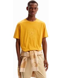 Desigual - Ts_oscar T-shirt Voor - Lyst