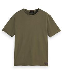 Scotch & Soda - Raw Edge Relaxed Fit T-Shirt - Lyst