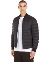 Tommy Hilfiger - Packable Recycled Quilt Bomber Woven Jackets - Lyst