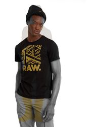 G-Star RAW - Raw Construction R T T-shirt - Lyst