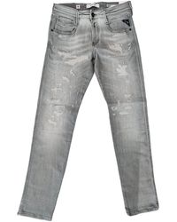 Replay - Jeans Anbass Slim-Fit Aged mit Power Stretch - Lyst
