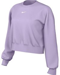 Nike - Damen Sportswear Phnx FLC OOS Crew Sudadera - Lyst